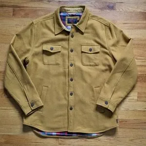 The Normal Brand Brightside Wool Overshirt